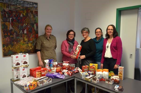 2014, Spendenübergabe durch Weight Watchers