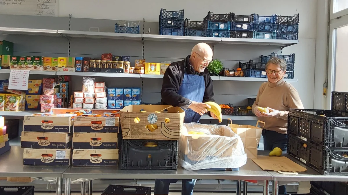 Sortierung von Lebensmitteln